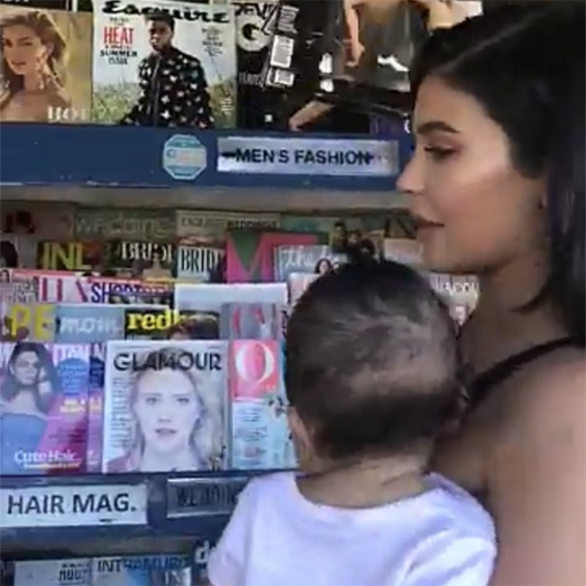 Kylie Jenner, Stormi Webster, Snapchat